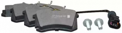 JP GROUP 1163705910 -  Колодки тормозные дисковые задние, комплект